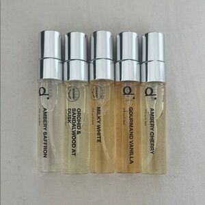 Dossier Set - Amber, Vanilla, Cherry, Sandalwood, White
